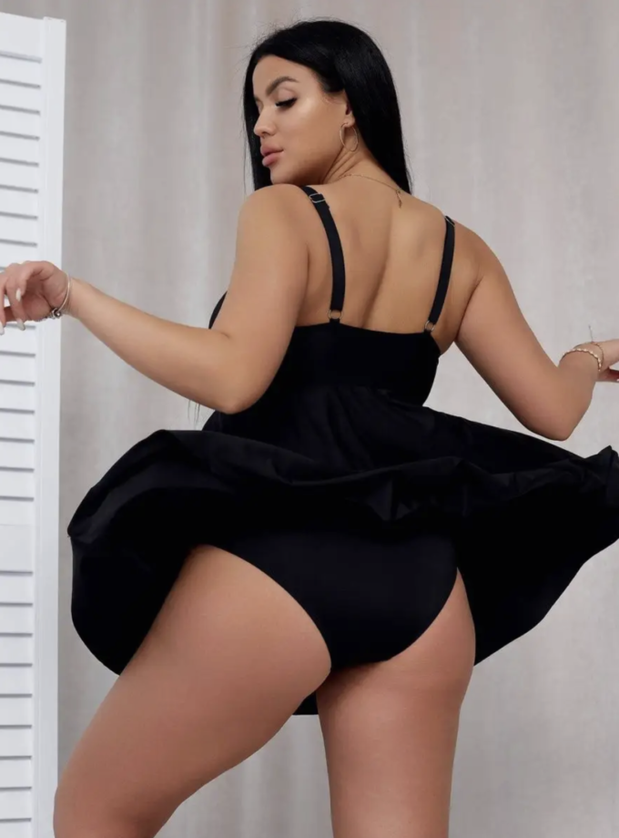 Costum de baie Rochie